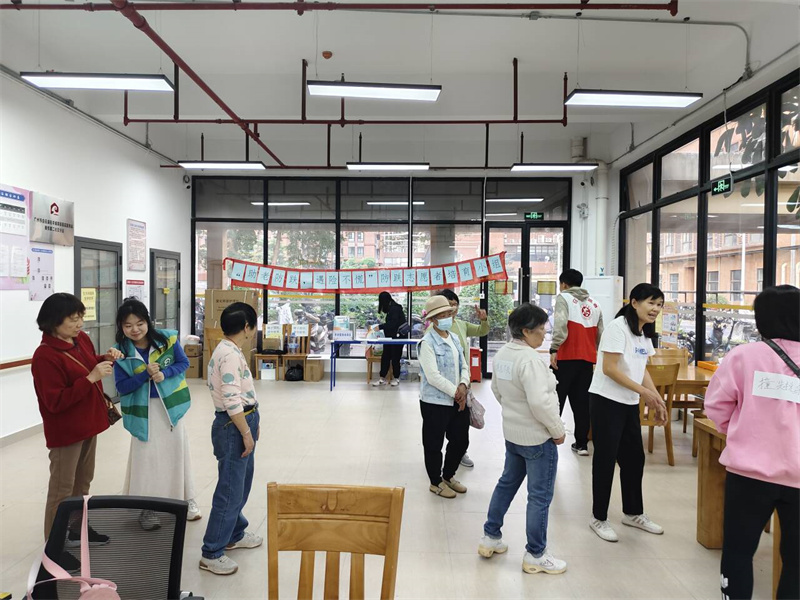 “助老防跌，遇险不慌”防跌志愿者培育小组