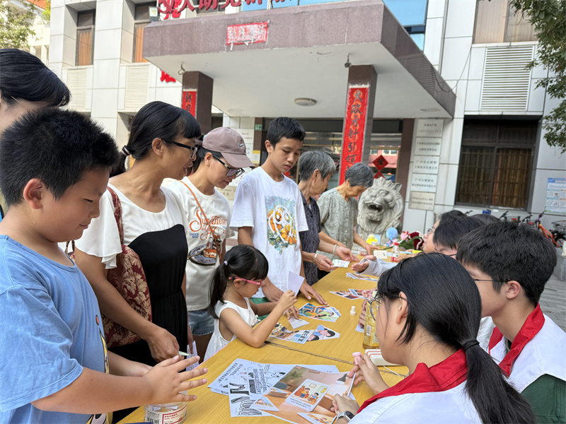 白云湖街兜底民生政策宣传活动——未成年人保护法宣传